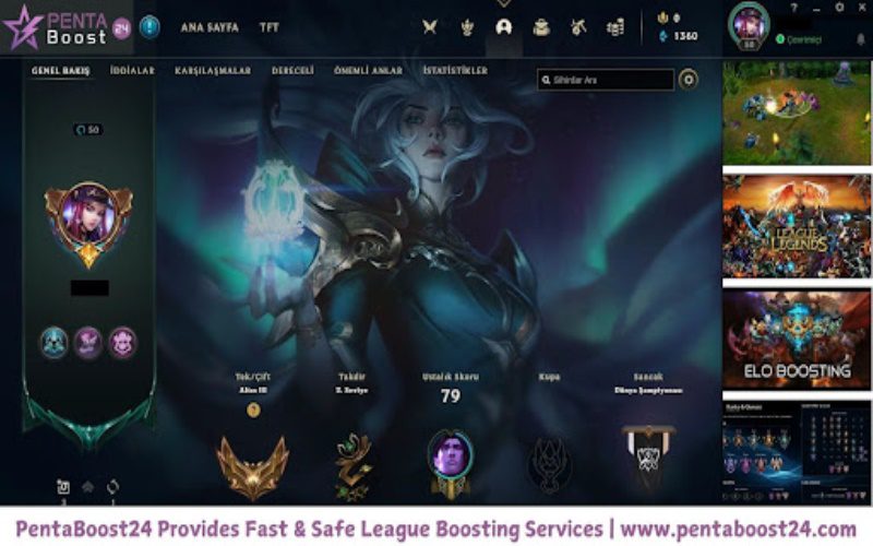 PentaBoost24 Provides Fast & Safe League Boosting Services By Pros