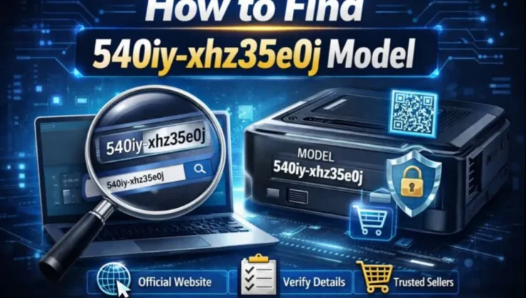 how to find 540iy-xhz35e0j model