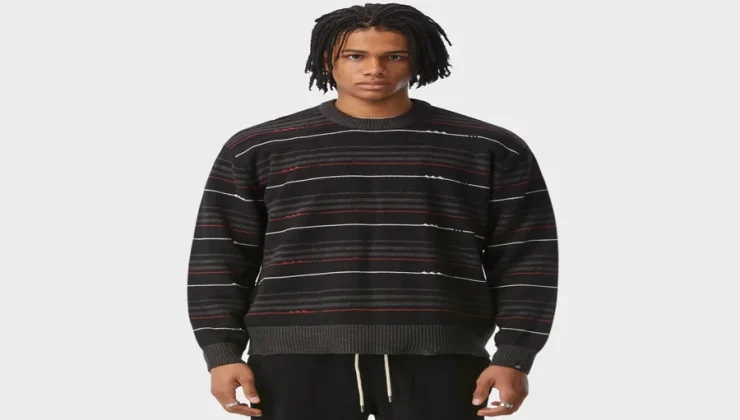 Distressed Knit Sweater